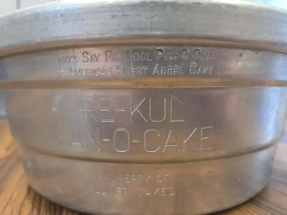 Wear Ever Re-Kul Pan-O-Cake Aluminum Angel Food Cake Pan Luker Cakes Urbana IL
